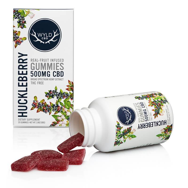 Wyld CBD - Huckleberry Gummies - JuViLu Essentials