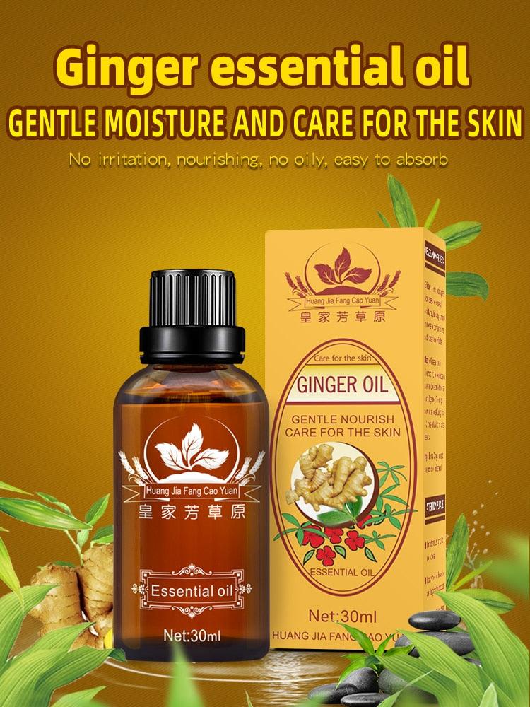 Lymphatic Drainage Ginger Essential Oil 